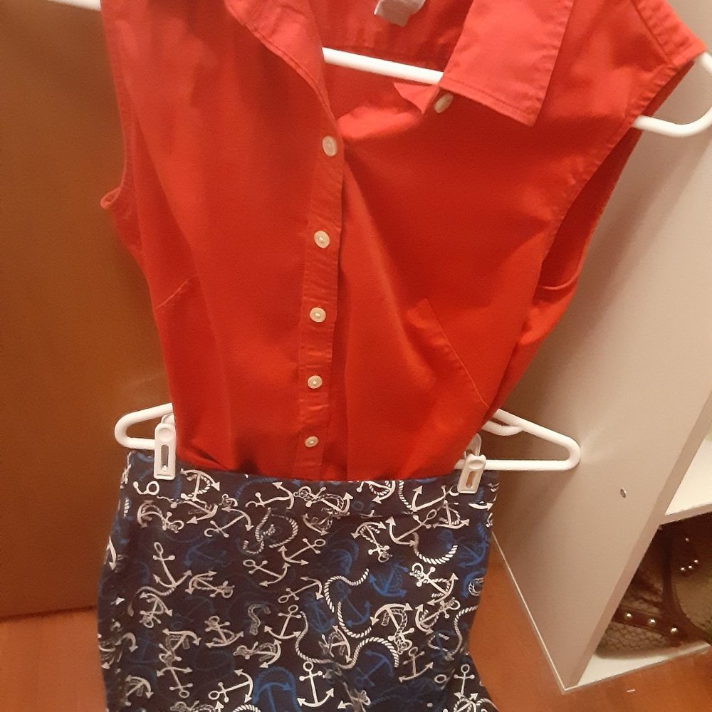 Banana Republic size 6 outfit.